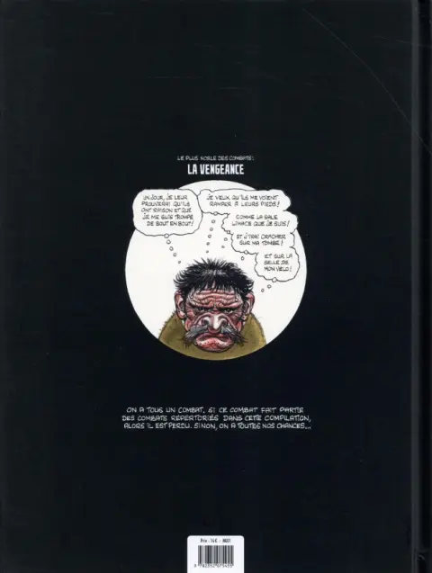 Verso de l'album Combats