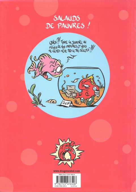 Verso de l'album Le Fond du bocal Tome 6 Tome 6