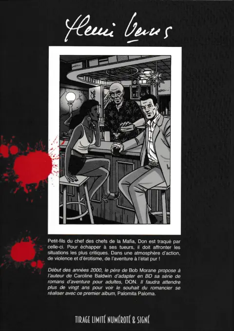 Verso de l'album Don Tome 1 Palomita Paloma