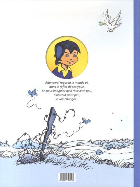 Verso de l'album Adonowaï Regards