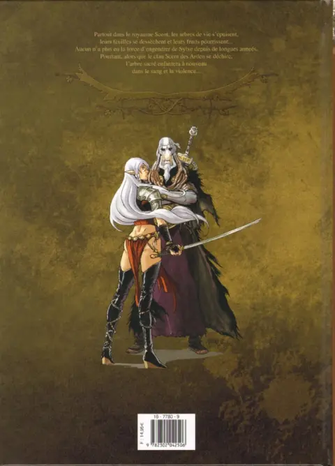 Verso de l'album Elya - Les brumes d'Asceltis Tome 2 Vengeance