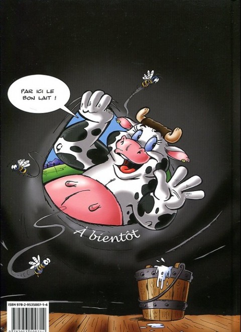 Verso de l'album Germaine la vache Tome 2 De ferme en ferme