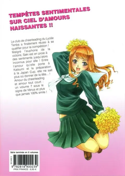Verso de l'album Go ! Tenba Cheerleaders 7