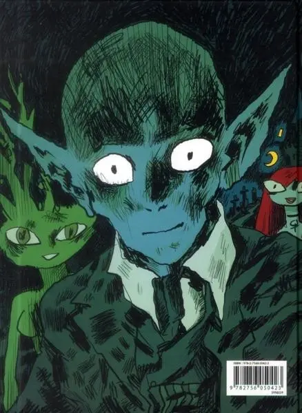 Verso de l'album Grand vampire Vampire
