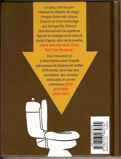 Verso de l'album In caca veritas