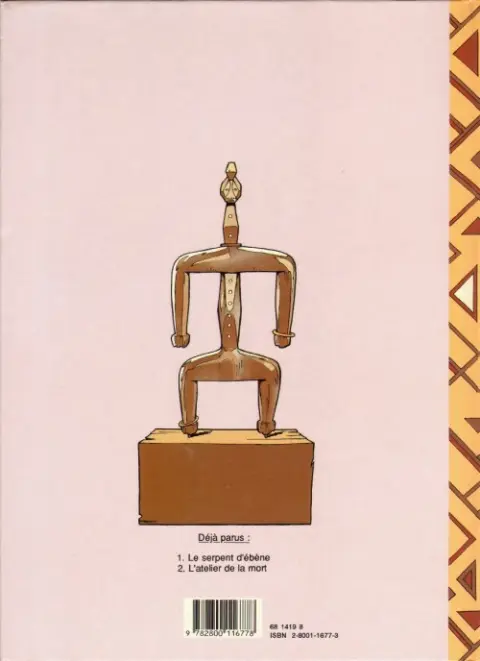 Verso de l'album Les aventures de Jimmy Tousseul Tome 2 L'atelier de la mort