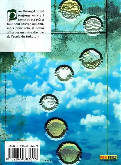 Verso de l'album Ken: Fist of the blue sky 3