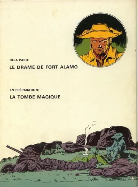 Verso de l'album La légende de Manos Kelly Tome 2 La montagne d'or