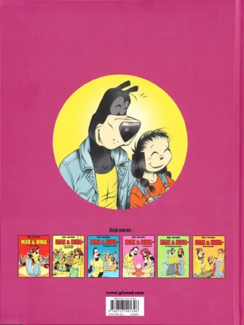 Verso de l'album Max & Nina Tome 7 Home, sweet home