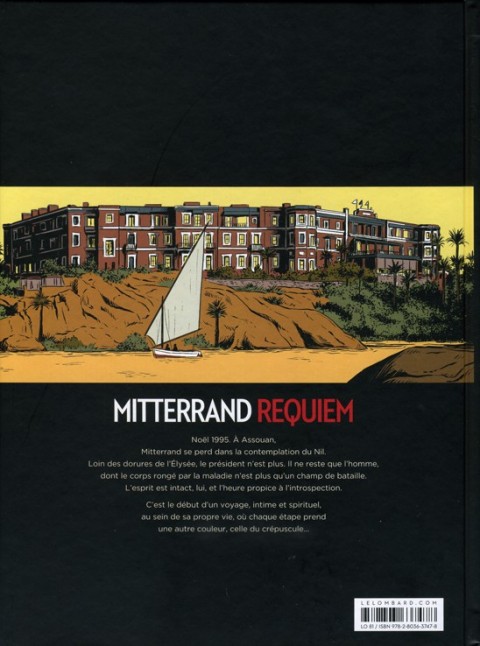 Verso de l'album Mitterrand Requiem