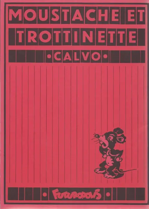 Verso de l'album Moustache et Trottinette Tome 3 Au Far-West