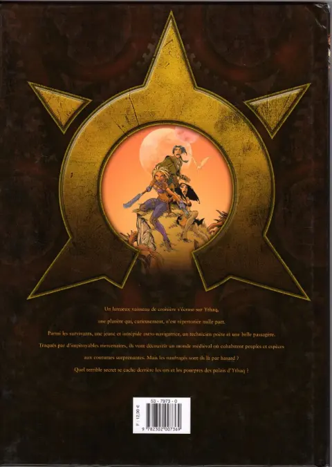 Verso de l'album Les Naufragés d'Ythaq Tome 7 La marque des Ythes