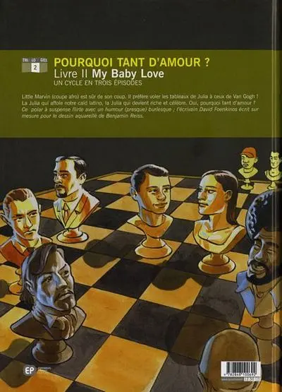 Verso de l'album Pourquoi tant d'amour ? Tome 2 My baby love
