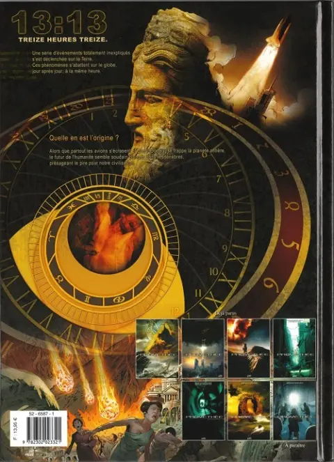 Verso de l'album Prométhée Tome 6 L'arche