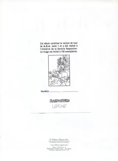 Autre de l'album A.D.A. - Antique Detective Agency Tome 1
