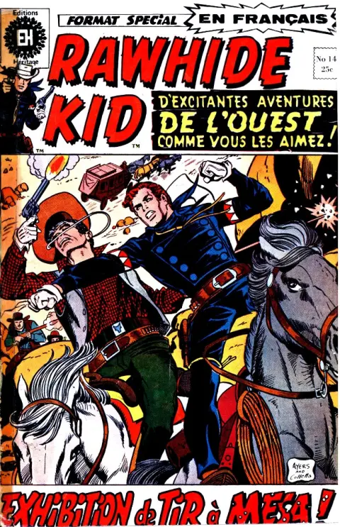 Rawhide Kid N° 14 Exhibition de tir à Mesa