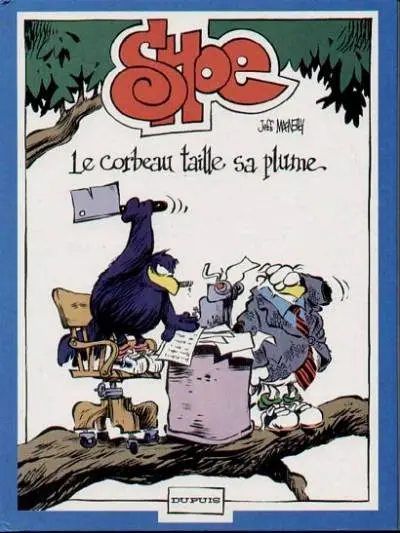 Shoe Le corbeau taille sa plume