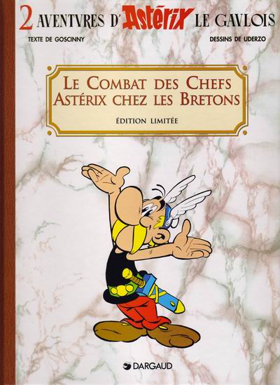 Couverture de l'album Astérix Édition limitée Volume 4 Le combat des chefs - Astérix chez les Bretons