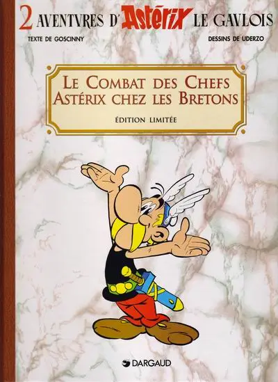 Astérix Édition limitée Volume 4 Le combat des chefs - Astérix chez les Bretons