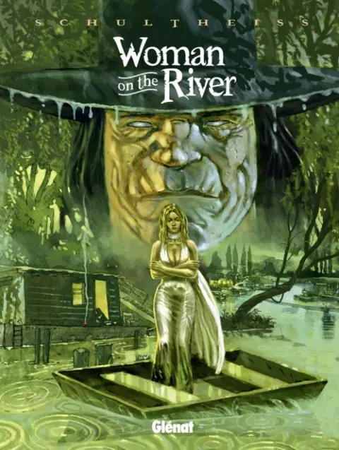 Woman on the river