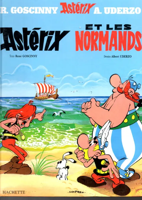 Couverture de l'album Astérix Tome 9 Astérix et les Normands