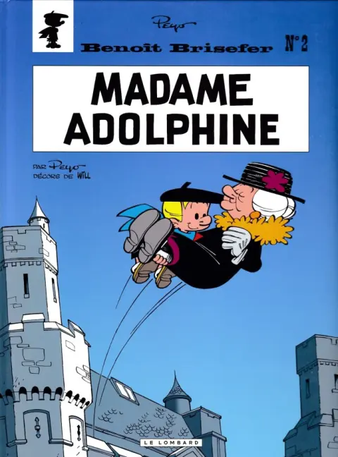 Couverture de l'album Benoît Brisefer Tome 2 Madame Adolphine