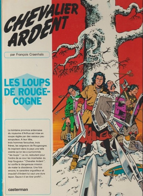 Couverture de l'album Chevalier Ardent Tome 2 Les loups de Rougecogne