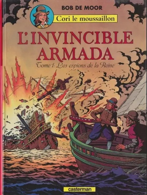 Couverture de l'album Cori le Moussaillon Tome 2 L'invincible armada 1 - les espions de la reine
