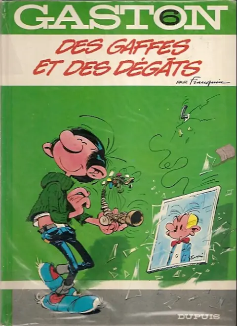 Couverture de l'album Gaston Tome 6 Des gaffes et des dégâts