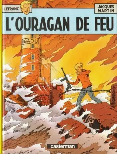 Couverture de l'album Lefranc Tome 2 L'ouragan de feu