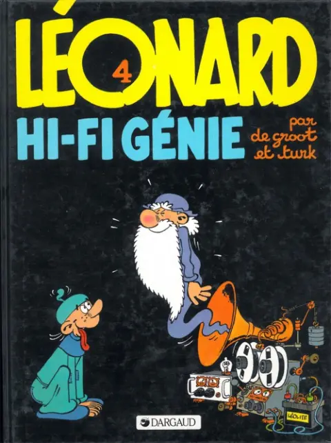 Couverture de l'album Léonard Tome 4 Hi-Fi Génie