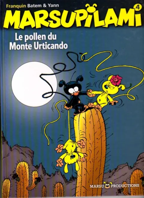Couverture de l'album Marsupilami Tome 4 Le pollen du Monte Urticando