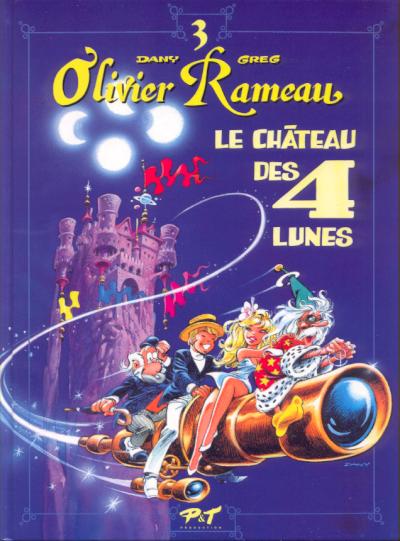 Couverture de l'album Olivier Rameau Tome 3 Le château des 4 lunes