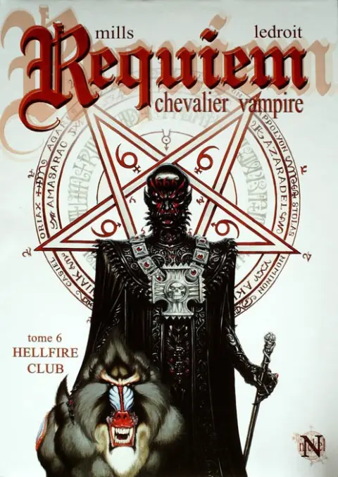 Couverture de l'album Requiem Chevalier Vampire Tome 6 Hellfire club