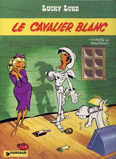 Couverture de l'album Lucky Luke Tome 43 Le cavalier blanc