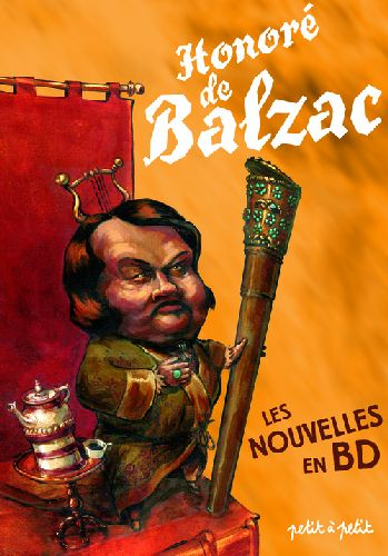 Couverture de l'album Poèmes en bandes dessinées Honoré de Balzac - Les Nouvelles en BD