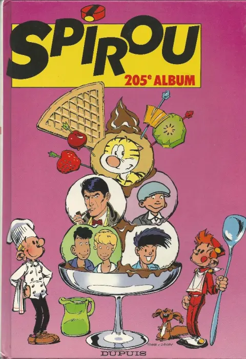 Le journal de Spirou Album N° 205