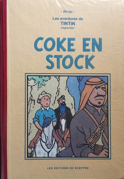 Couverture de l'album Tintin Coke en stock