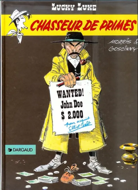 Couverture de l'album Lucky Luke Tome 39 Chasseur de primes