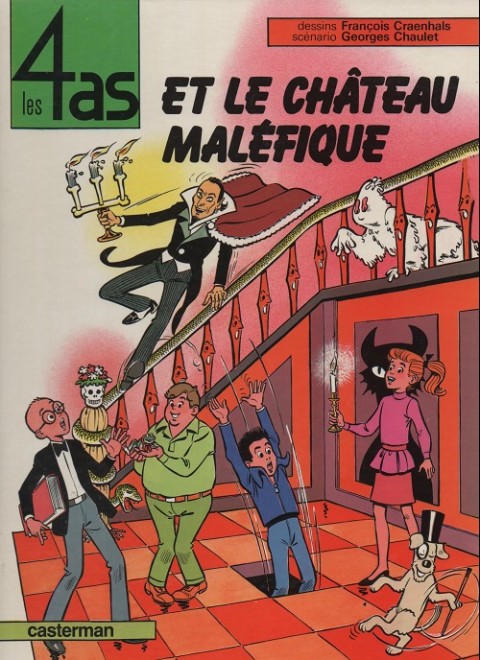 Couverture de l'album Les 4 as Tome 20 Les 4 as et le château maléfique