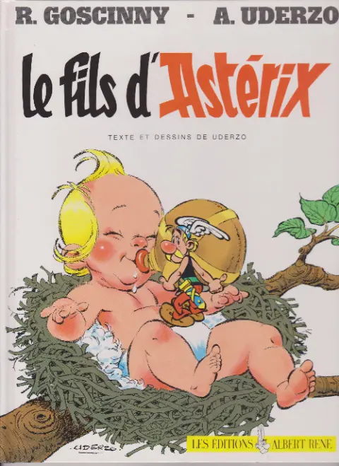 Couverture de l'album Astérix Tome 27 Le fils d'Astérix