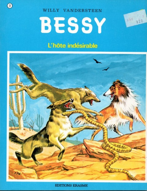 Couverture de l'album Bessy Tome 77 L'hôte indésirable