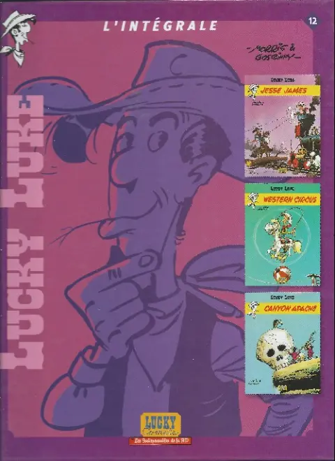 Couverture de l'album Lucky Luke (2002) L'Integrale 12