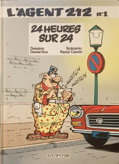 Couverture de l'album L'Agent 212 Tome 1 24 Heures sur 24