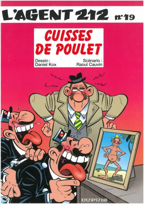 Couverture de l'album L'Agent 212 Tome 19 Cuisses de poulet