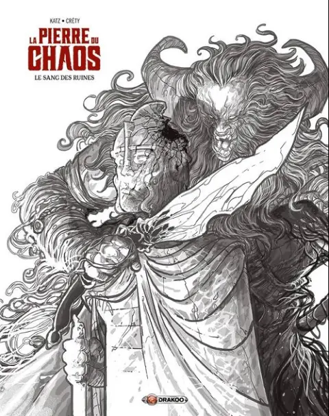 Couverture de l'album La pierre du chaos Tome 1 Le sang des ruines