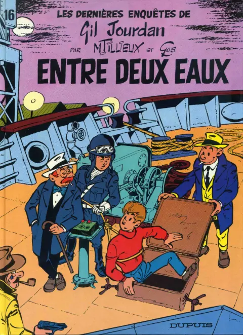 Couverture de l'album Gil Jourdan Tome 16 Entre deux eaux