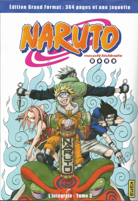 Couverture de l'album Naruto L'intégrale Tome 3