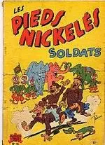 Couverture de l'album Les Pieds Nickelés Tome 16 Les Pieds Nickelés soldats