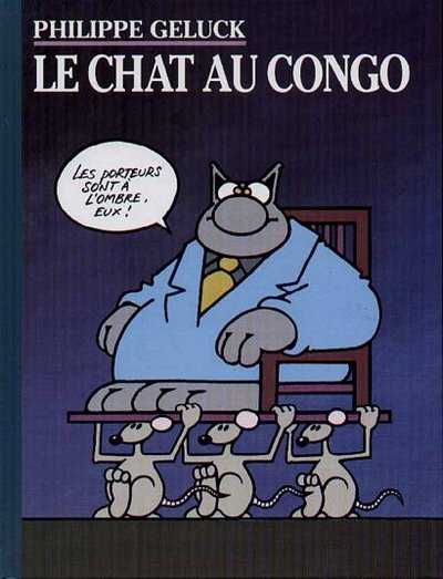 Couverture de l'album Le Chat France Loisirs Tome 5 Le Chat au Congo